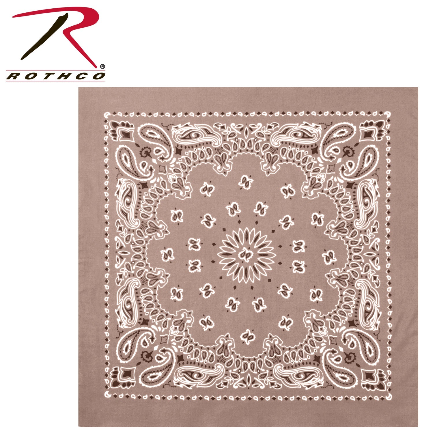 Rothco Trainmen Paisley Bandana – Extra-Large - 27” X 27" LARSON TACTICAL SUPPLY