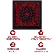 Rothco Trainmen Paisley Bandana – Extra-Large - 27” X 27" LARSON TACTICAL SUPPLY