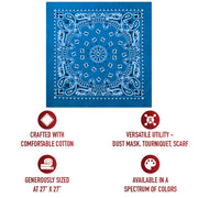 Rothco Trainmen Paisley Bandana – Extra-Large - 27” X 27" LARSON TACTICAL SUPPLY