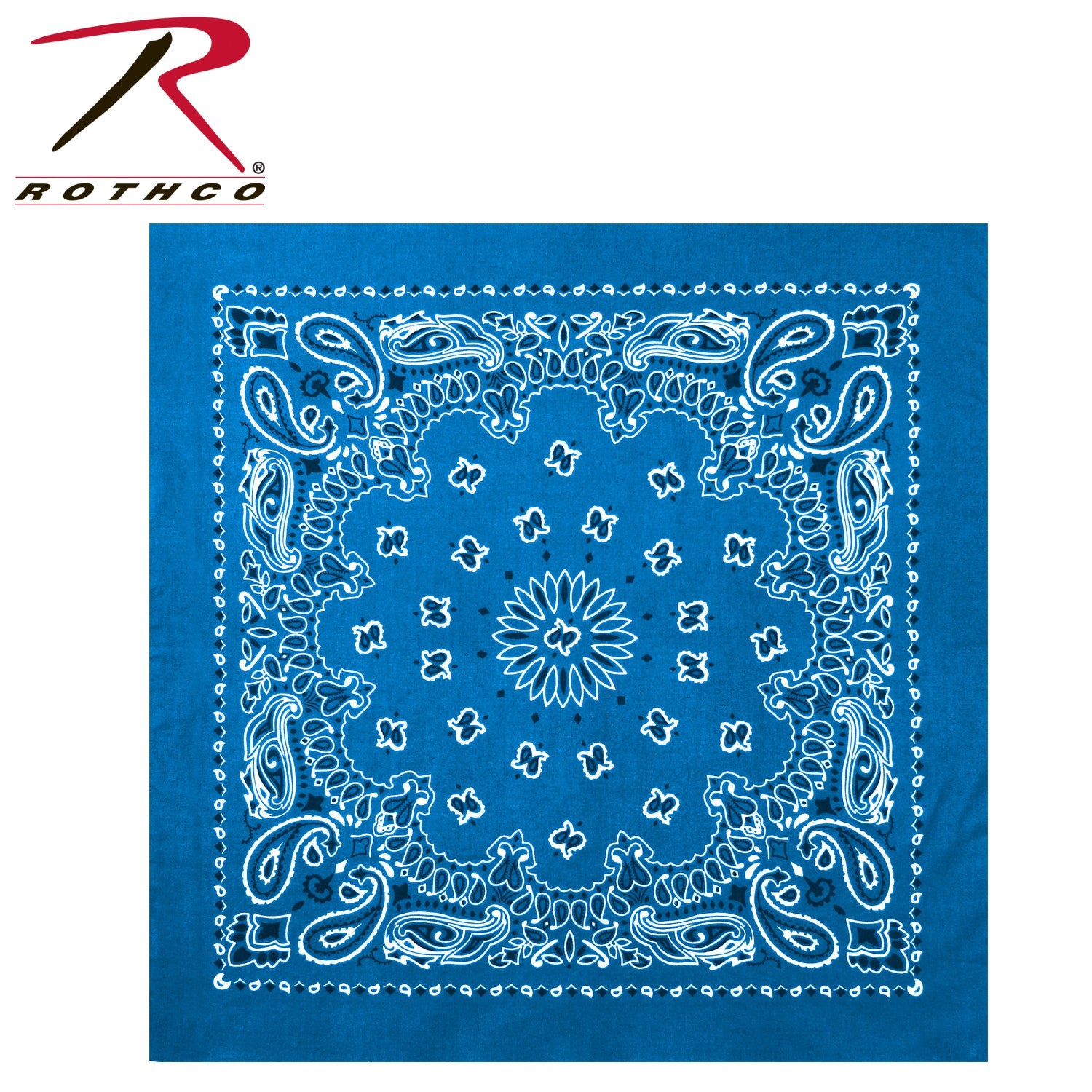 Rothco Trainmen Paisley Bandana – Extra-Large - 27” X 27" LARSON TACTICAL SUPPLY