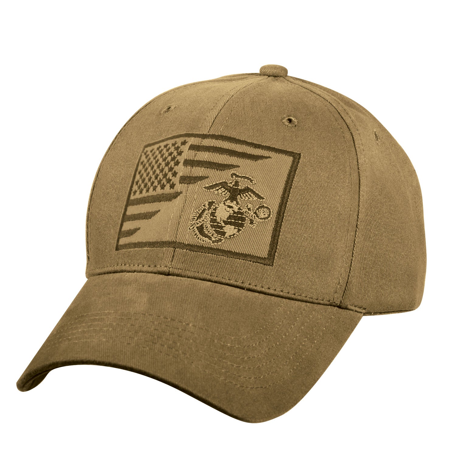 Rothco USMC Eagle, Globe and Anchor / US Flag Low Pro Cap LARSON TACTICAL SUPPLY