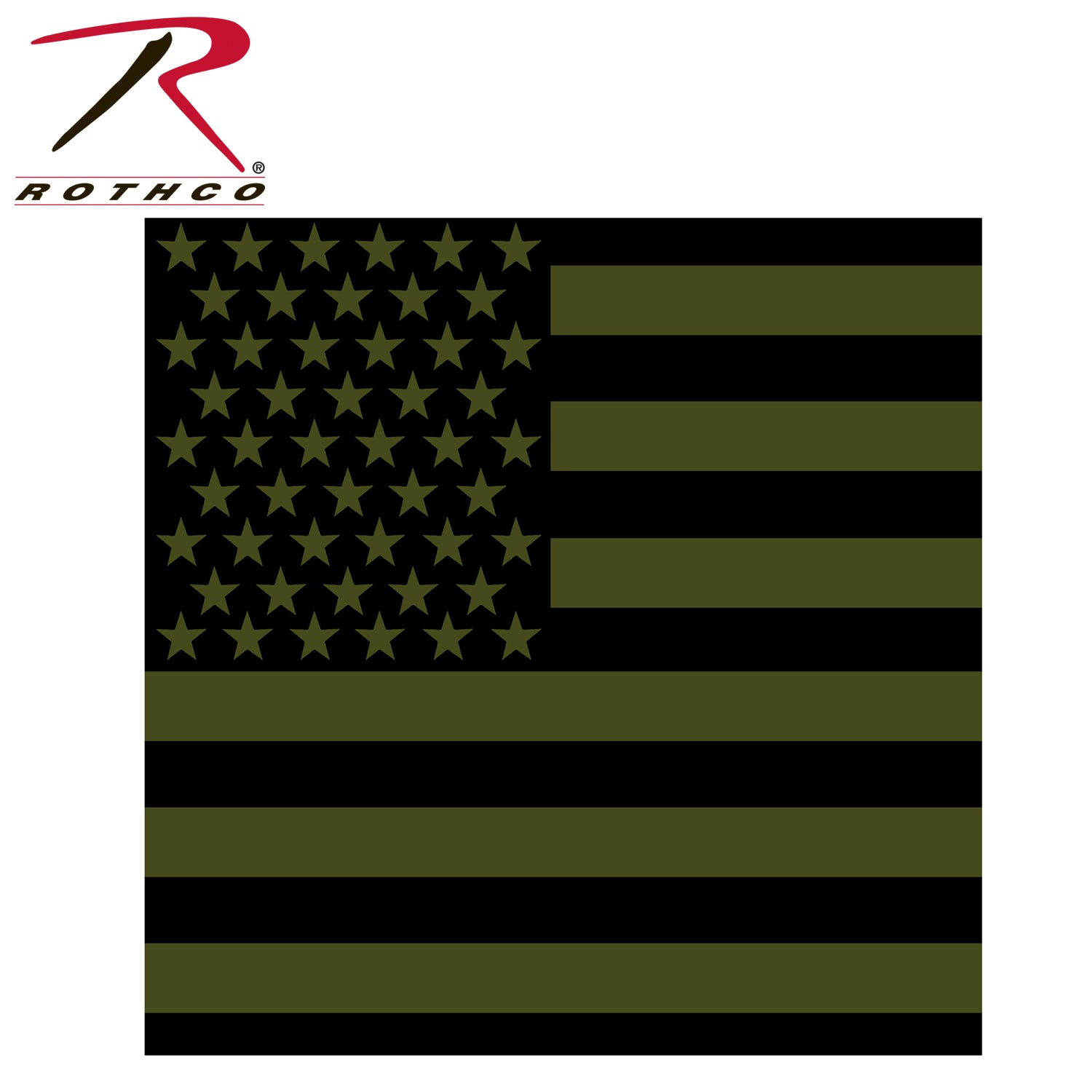 Rothco Subdued US Flag Bandana LARSON TACTICAL SUPPLY