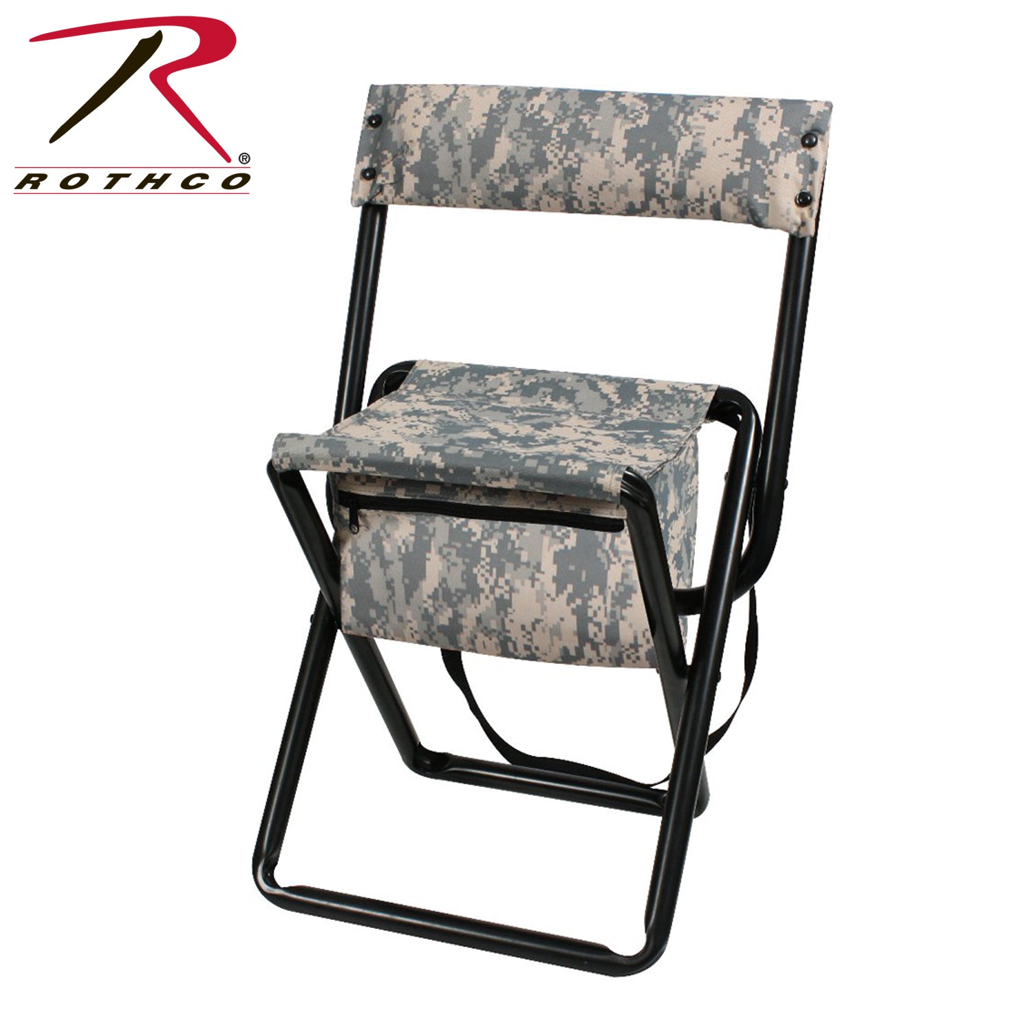 Rothco Deluxe Folding Stool With Pouch LARSON TACTICAL SUPPLY