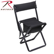 Rothco Deluxe Folding Stool With Pouch LARSON TACTICAL SUPPLY