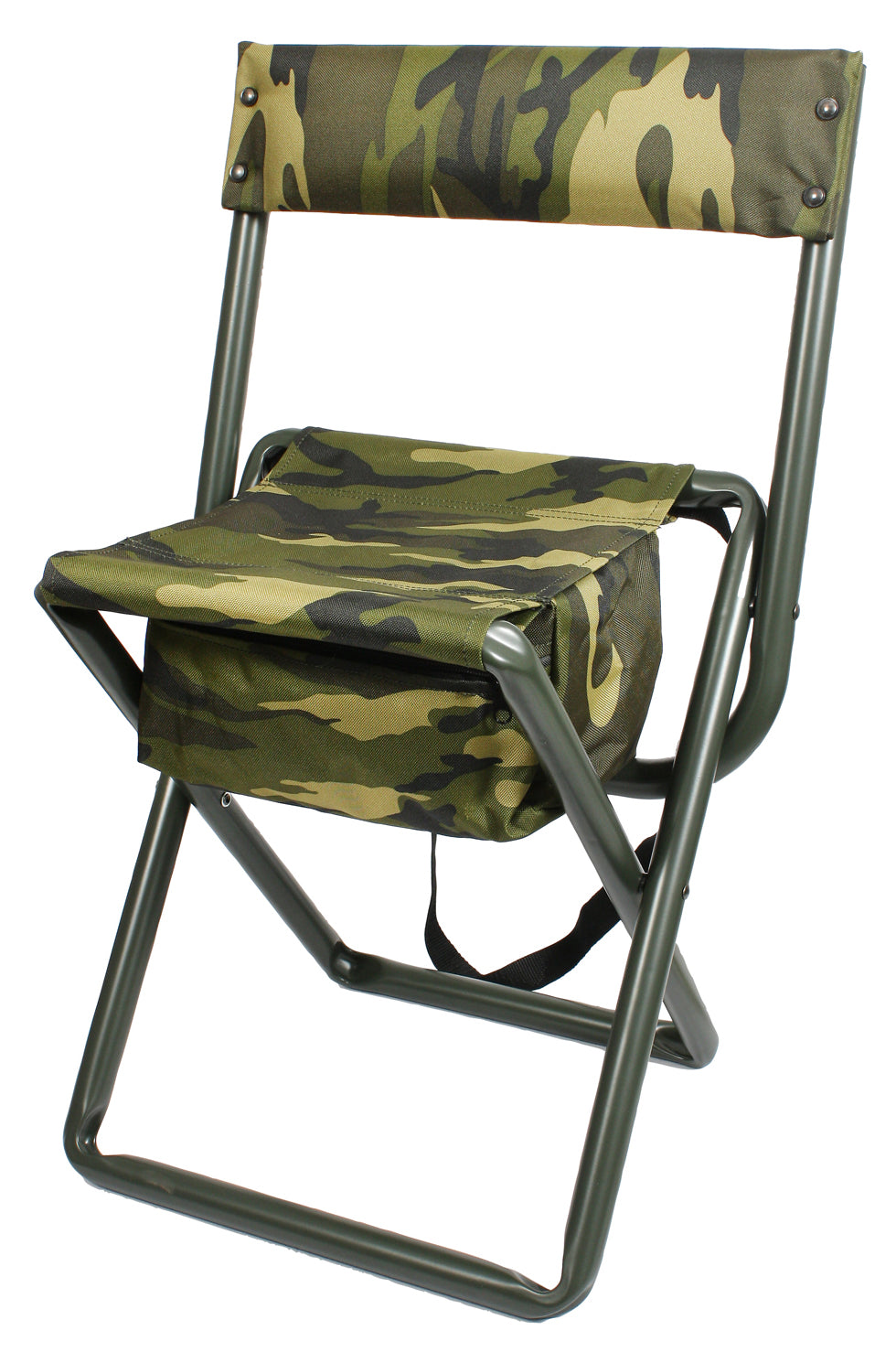 Rothco Deluxe Folding Stool With Pouch LARSON TACTICAL SUPPLY