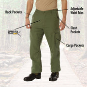 Rothco Vintage Vietnam Rip-Stop Fatigue Pants LARSON TACTICAL SUPPLY