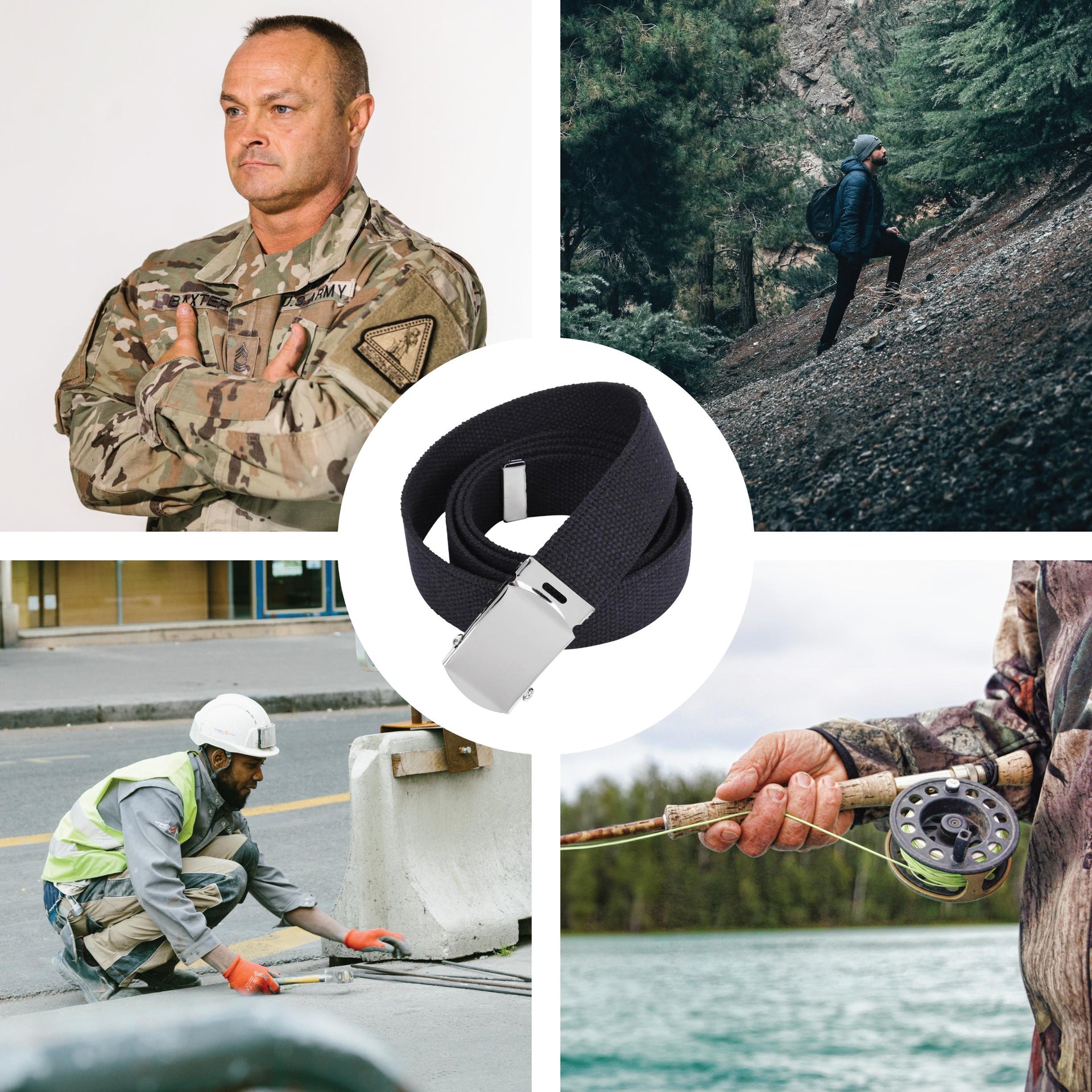 Rothco Web Belts In 3 Pack LARSON TACTICAL SUPPLY