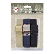 Rothco Web Belts In 3 Pack LARSON TACTICAL SUPPLY