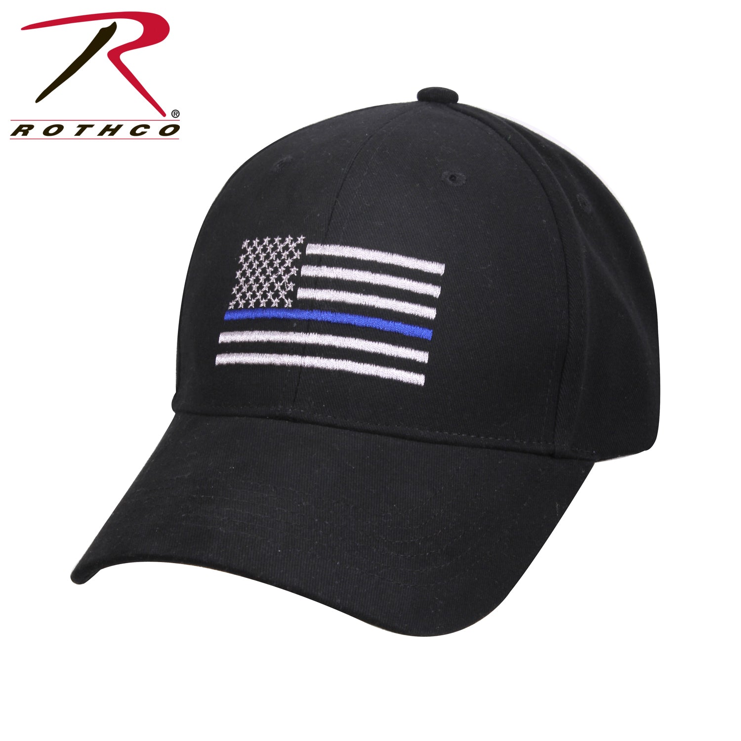 Rothco Thin Blue Line Flag Low Profile Cap LARSON TACTICAL SUPPLY