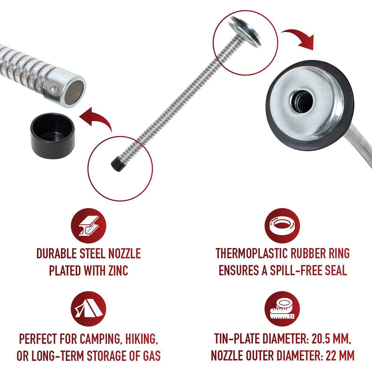Rothco G.I. Type Screw-On Gas Nozzle