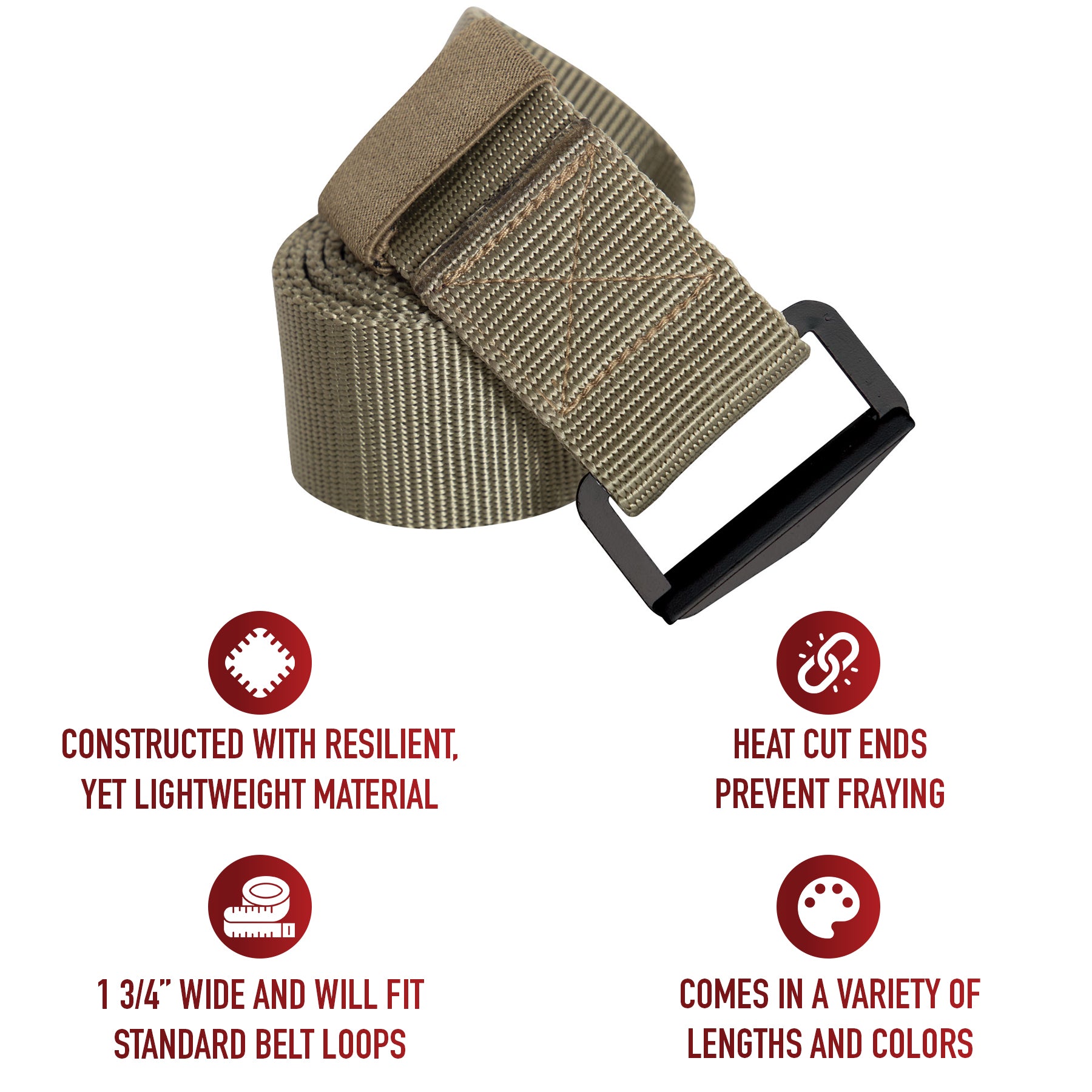 Rothco Adjustable BDU Belt LARSON TACTICAL SUPPLY