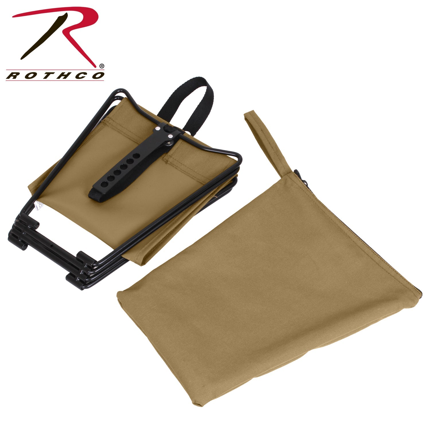 Rothco Folding Camp Stool LARSON TACTICAL SUPPLY