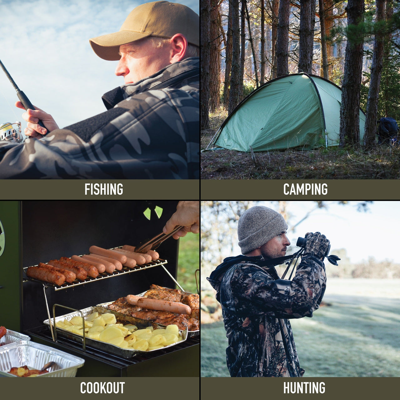 Rothco Lightweight Folding Camp Stool LARSON TACTICAL SUPPLY