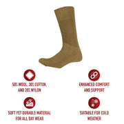 Rothco G.I. Type Cushion Sole Socks LARSON TACTICAL SUPPLY