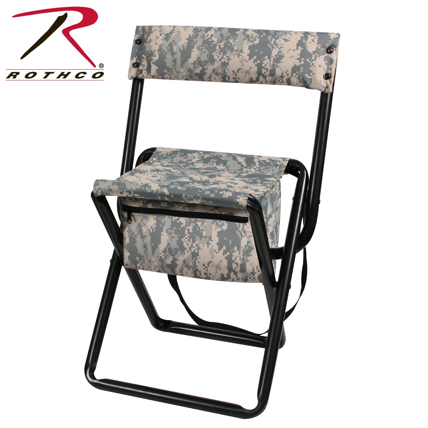 Rothco Deluxe Folding Stool With Pouch LARSON TACTICAL SUPPLY