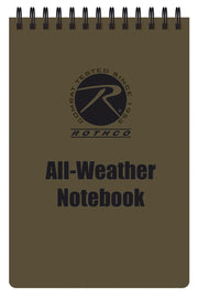 Rothco All-Weather Waterproof Notebook LARSON TACTICAL SUPPLY