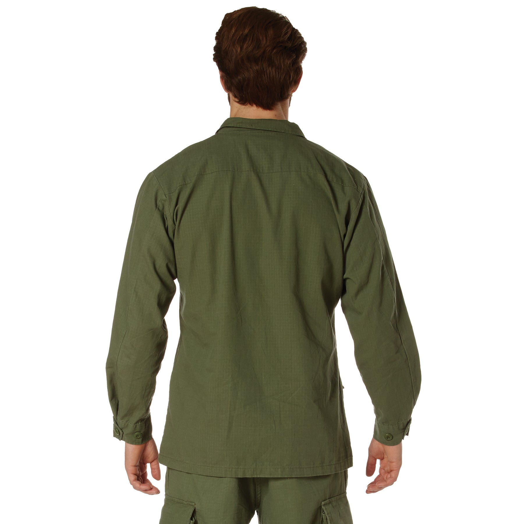 Rothco Vintage Vietnam Fatigue Rip-Stop Shirt LARSON TACTICAL SUPPLY