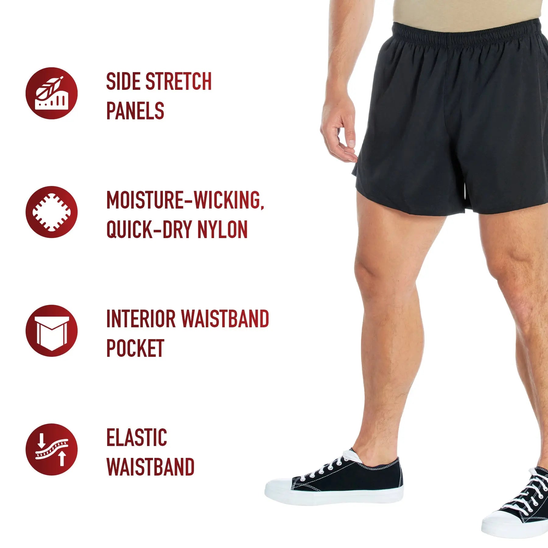 Rothco Physical Training PT Shorts LARSON TACTICAL SUPPLY