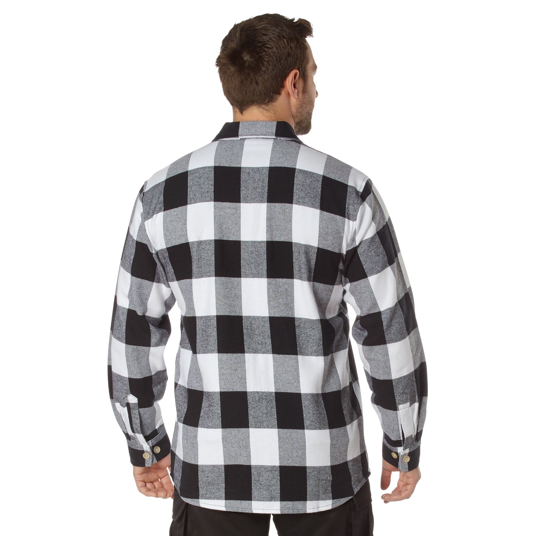 Rothco Extra Heavyweight Buffalo Plaid Flannel Shirt LARSON TACTICAL SUPPLY