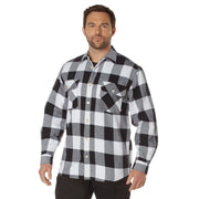Rothco Extra Heavyweight Buffalo Plaid Flannel Shirt LARSON TACTICAL SUPPLY
