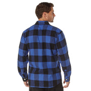 Rothco Extra Heavyweight Buffalo Plaid Flannel Shirt LARSON TACTICAL SUPPLY