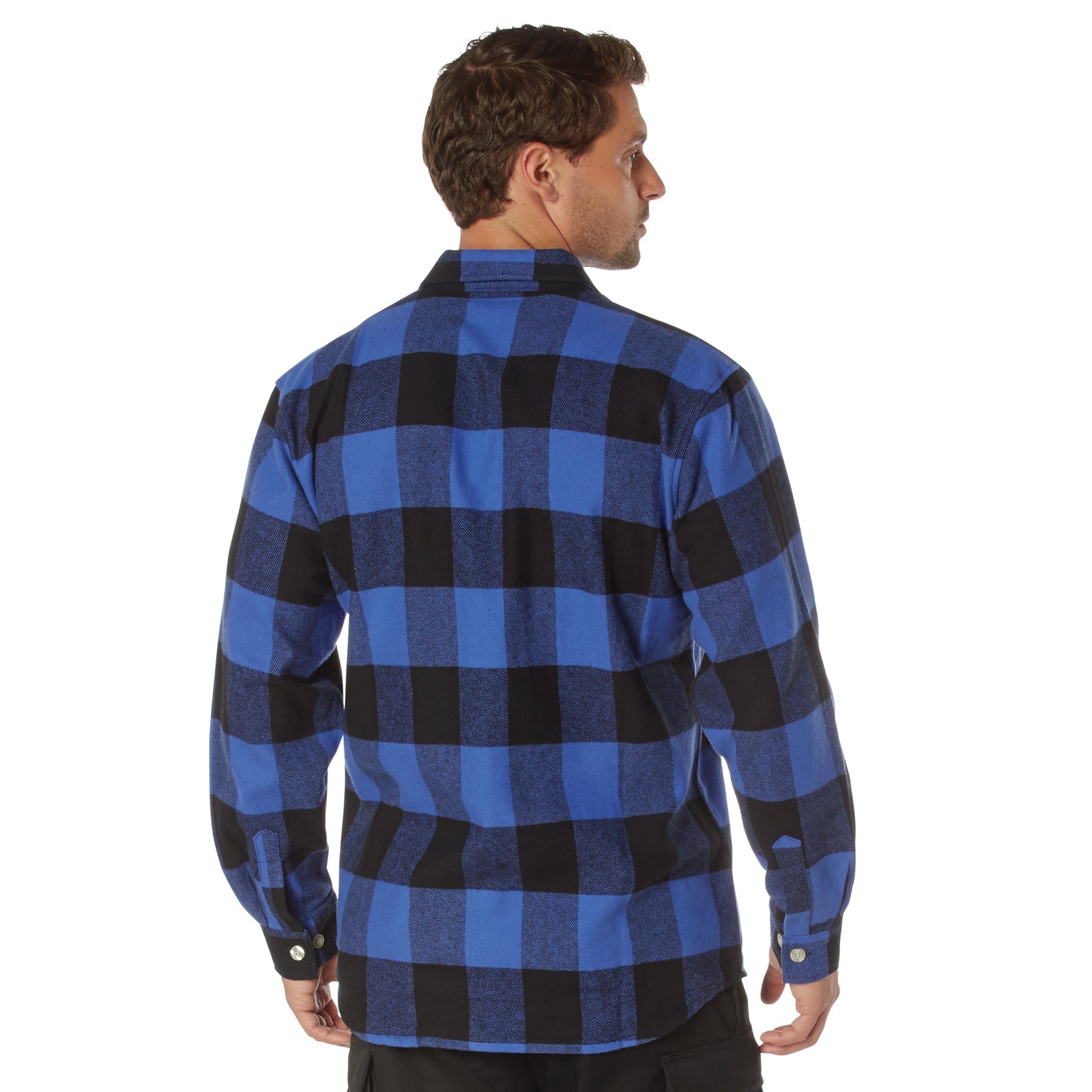 Rothco Extra Heavyweight Buffalo Plaid Flannel Shirt LARSON TACTICAL SUPPLY