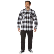 Rothco Extra Heavyweight Buffalo Plaid Flannel Shirt LARSON TACTICAL SUPPLY