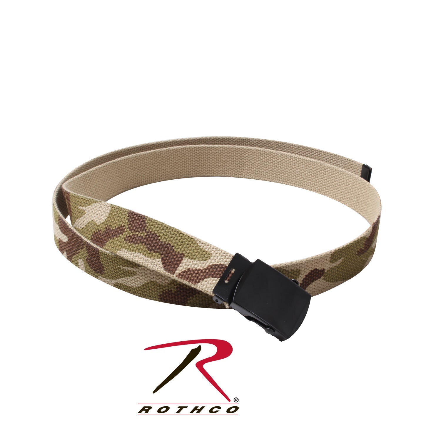 Rothco Camo Reversible Web Belt LARSON TACTICAL SUPPLY