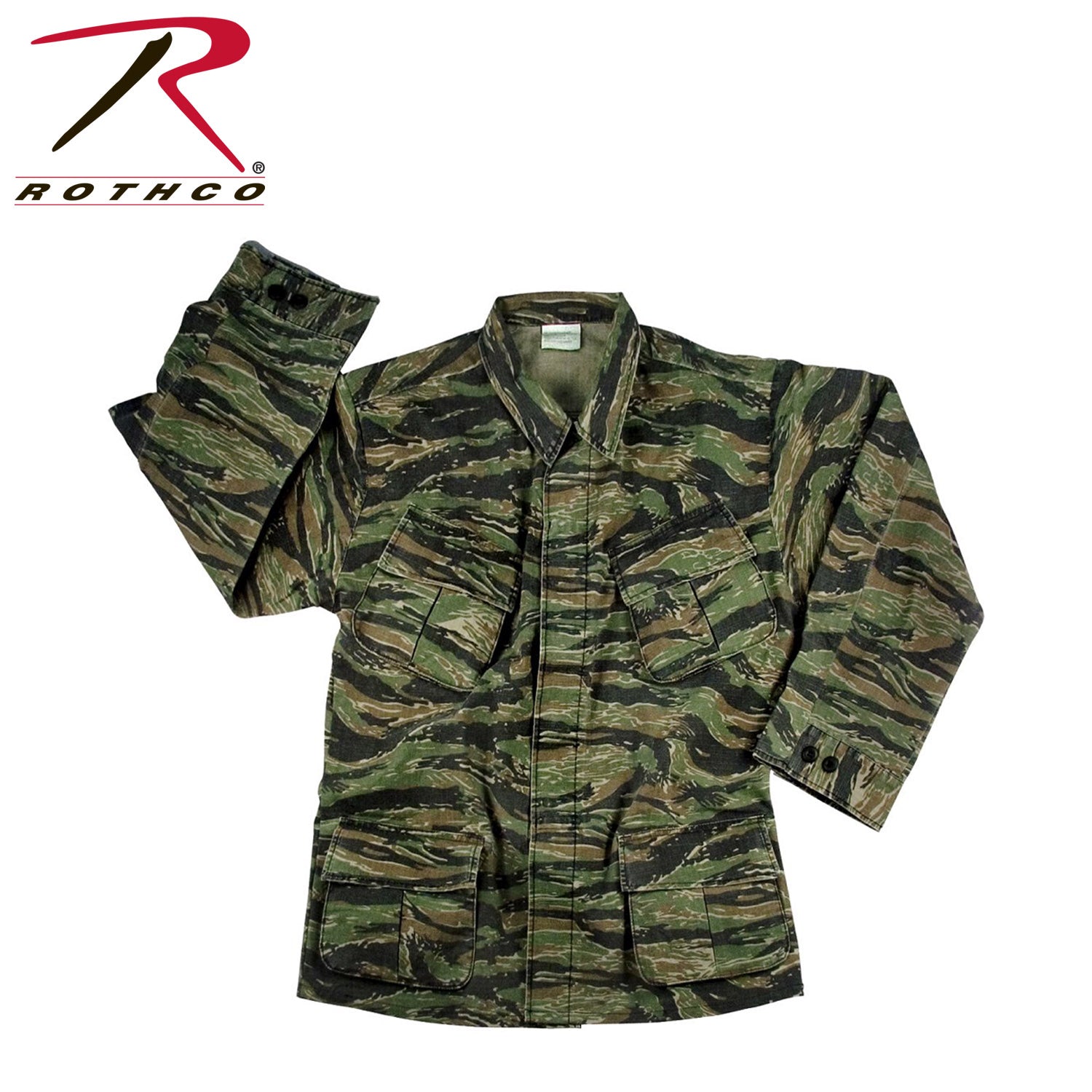 Rothco Vintage Vietnam Fatigue Rip-Stop Shirt LARSON TACTICAL SUPPLY