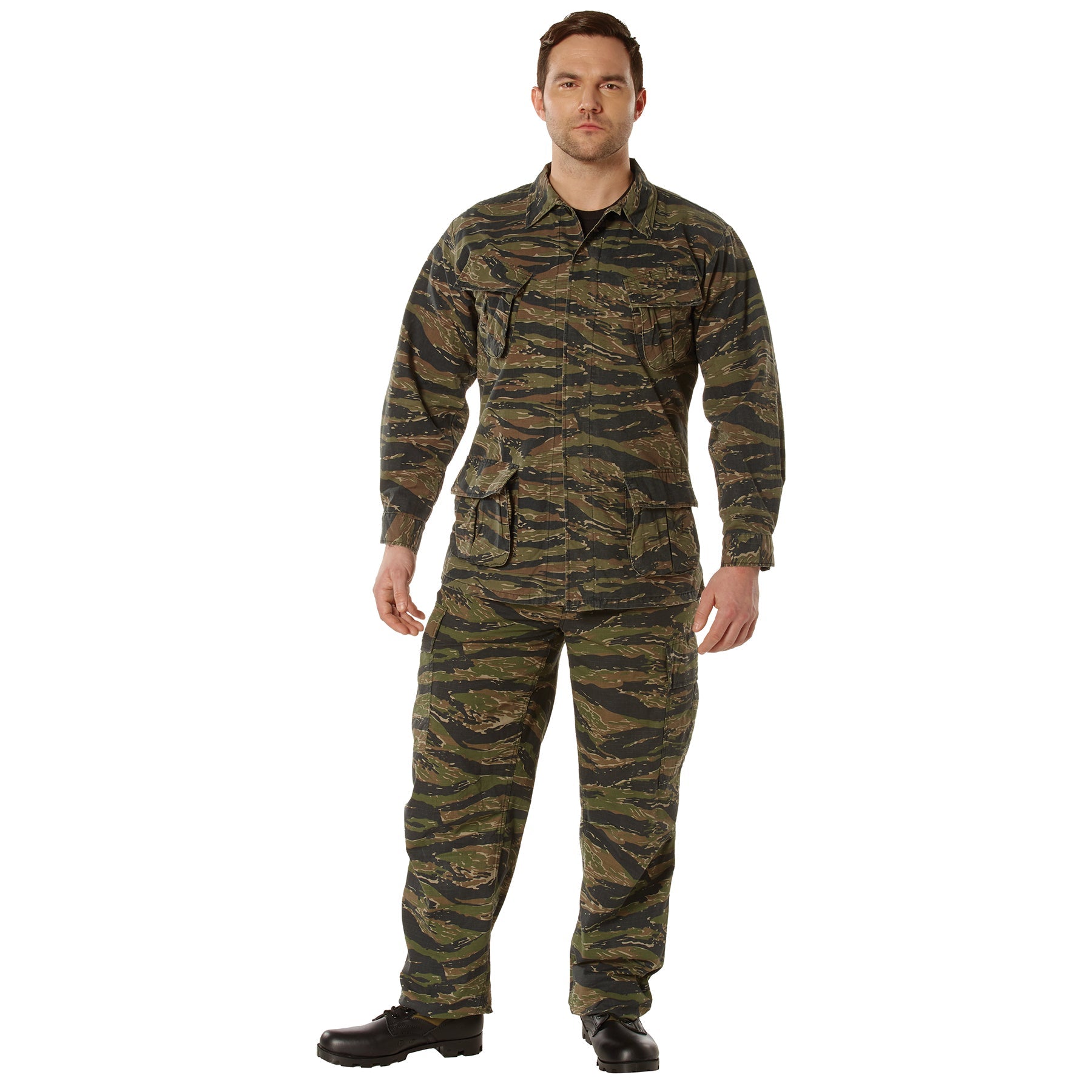 Rothco Vintage Vietnam Fatigue Rip-Stop Shirt LARSON TACTICAL SUPPLY