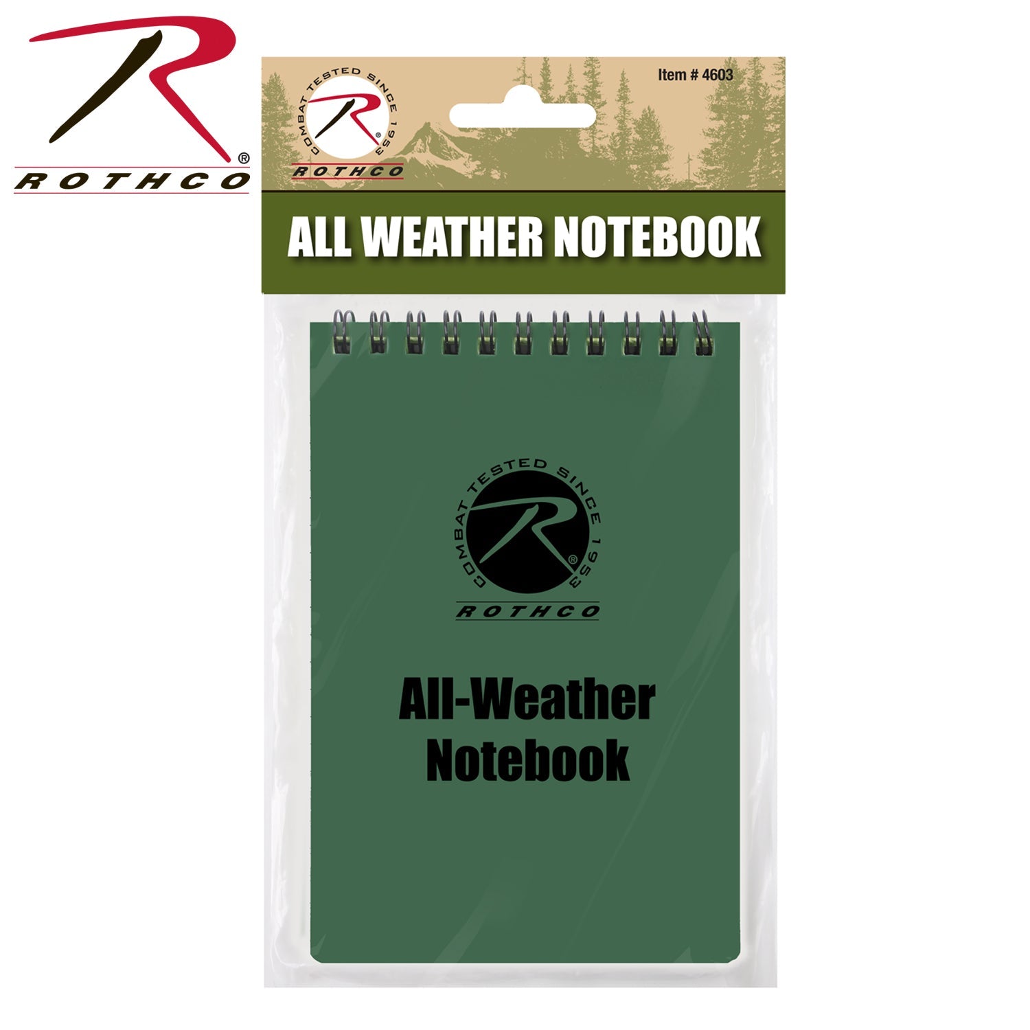 Rothco All-Weather Waterproof Notebook LARSON TACTICAL SUPPLY