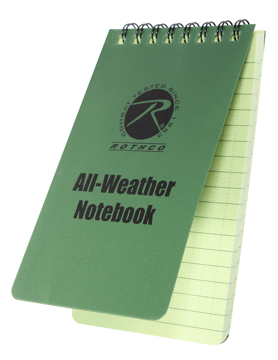 Rothco All-Weather Waterproof Notebook LARSON TACTICAL SUPPLY