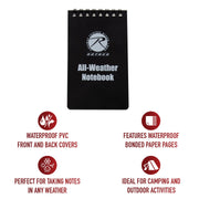 Rothco All-Weather Waterproof Notebook LARSON TACTICAL SUPPLY