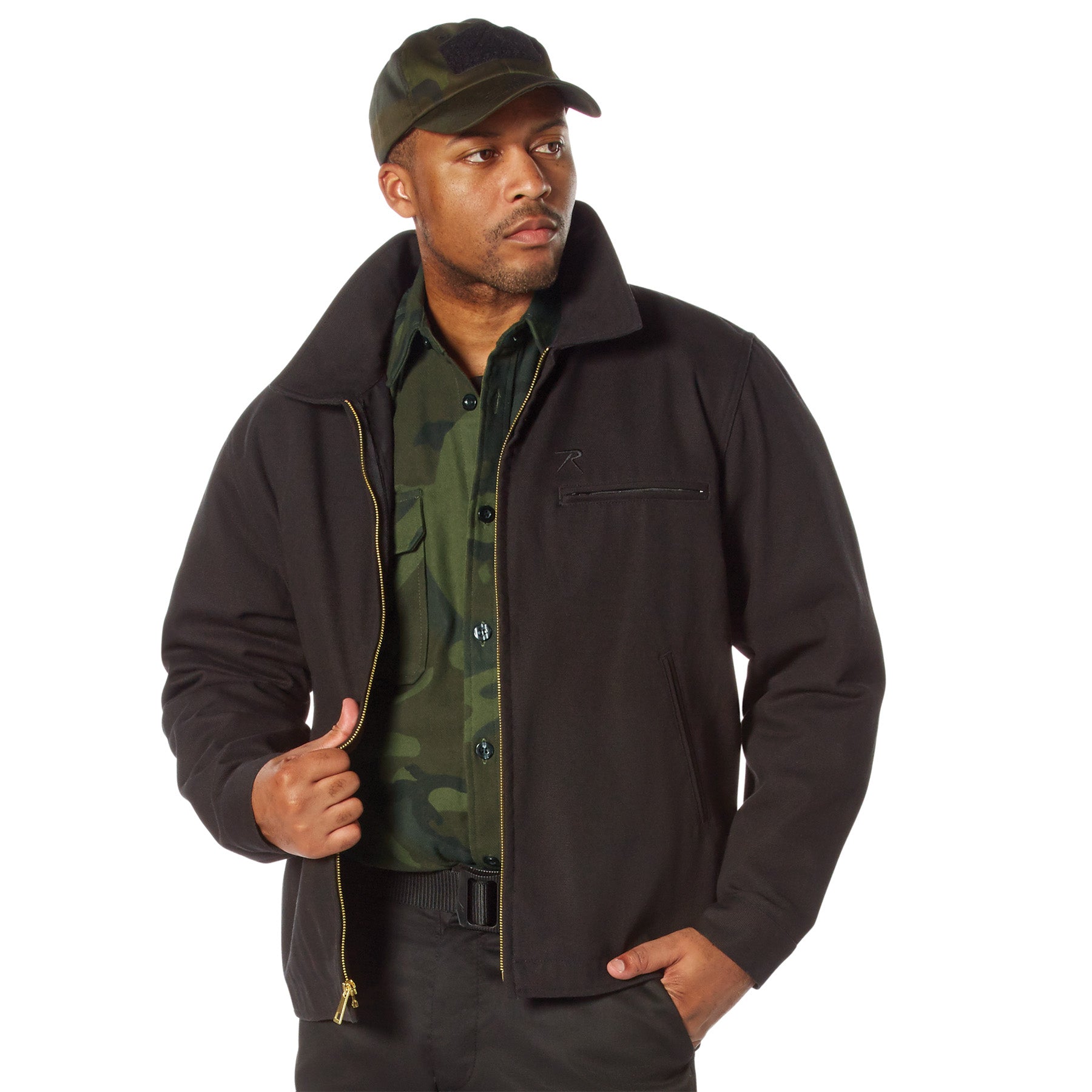 Rothco Midnight Camo Flannel Shirt LARSON TACTICAL SUPPLY