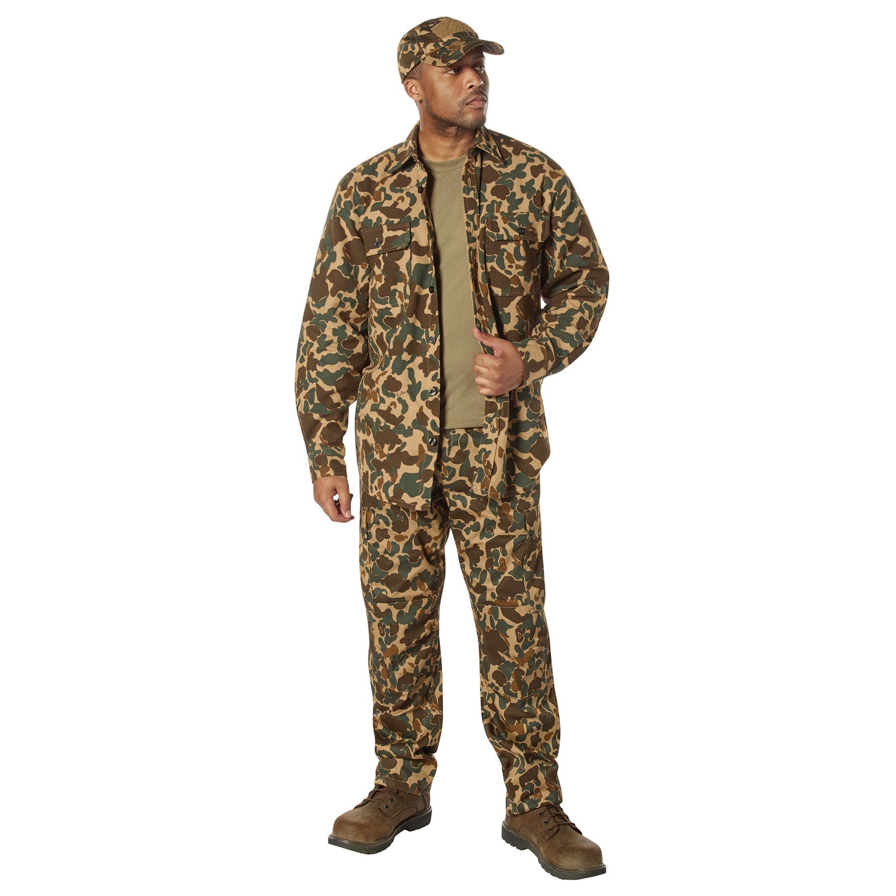 Rothco Midnight Camo Flannel Shirt LARSON TACTICAL SUPPLY