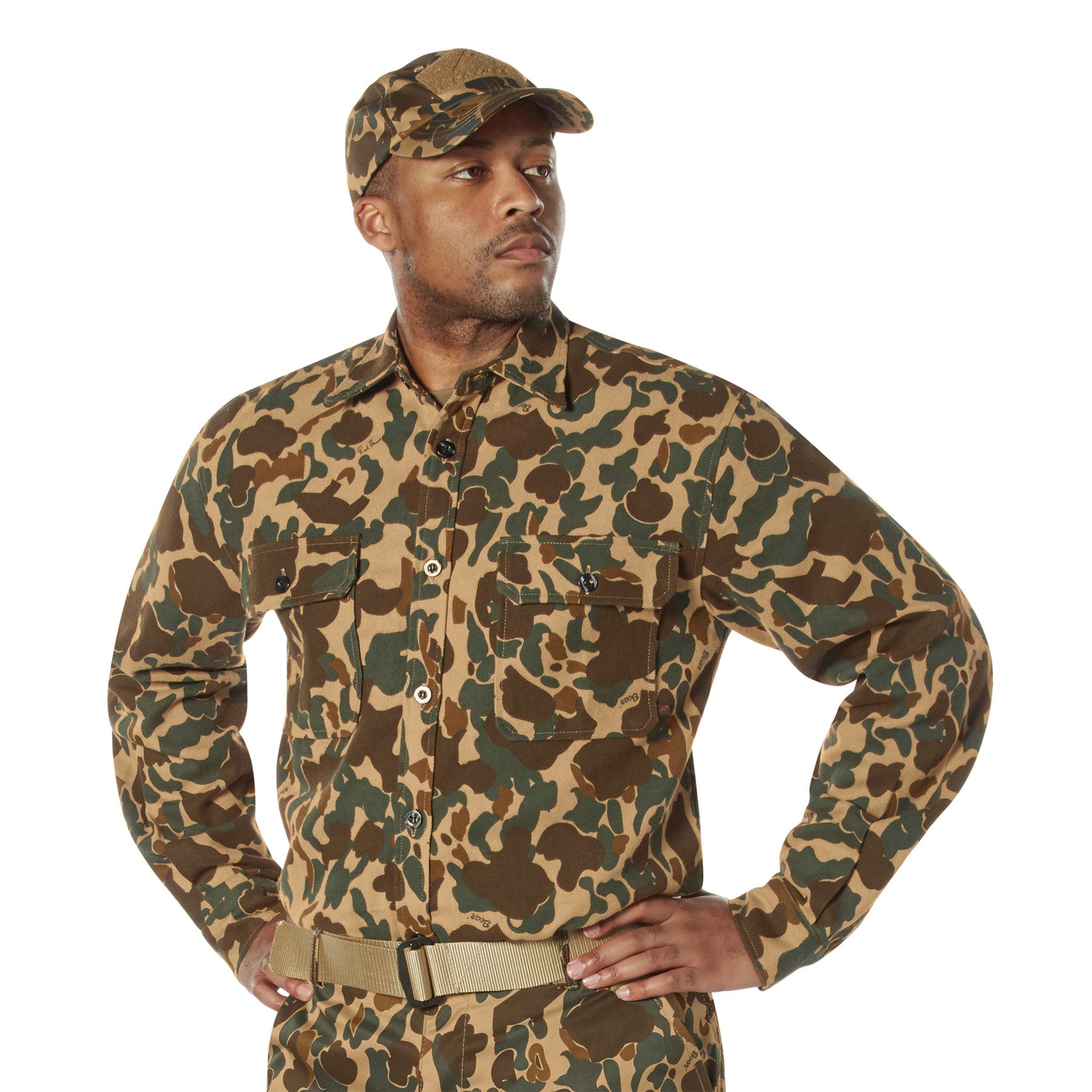 Rothco Midnight Camo Flannel Shirt LARSON TACTICAL SUPPLY