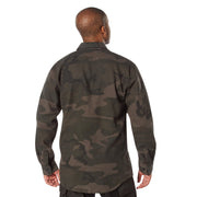 Rothco Midnight Camo Flannel Shirt LARSON TACTICAL SUPPLY
