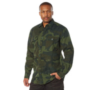 Rothco Midnight Camo Flannel Shirt LARSON TACTICAL SUPPLY