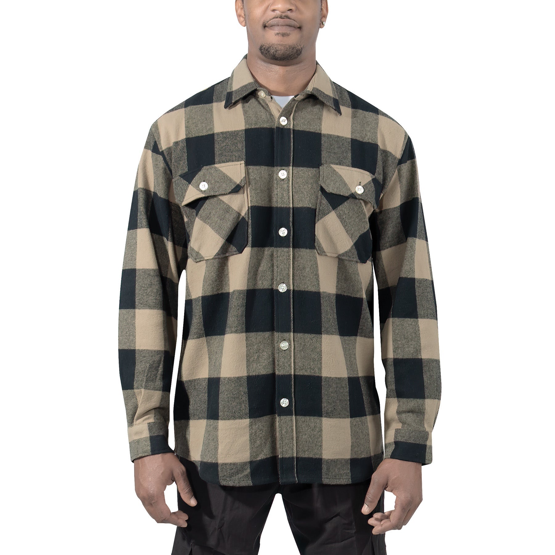 Rothco Extra Heavyweight Buffalo Plaid Flannel Shirt LARSON TACTICAL SUPPLY