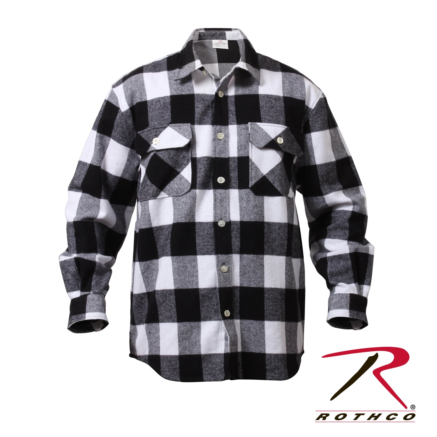 Rothco Extra Heavyweight Buffalo Plaid Flannel Shirt LARSON TACTICAL SUPPLY