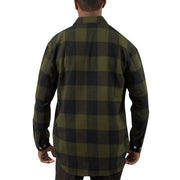 Rothco Extra Heavyweight Buffalo Plaid Flannel Shirt LARSON TACTICAL SUPPLY