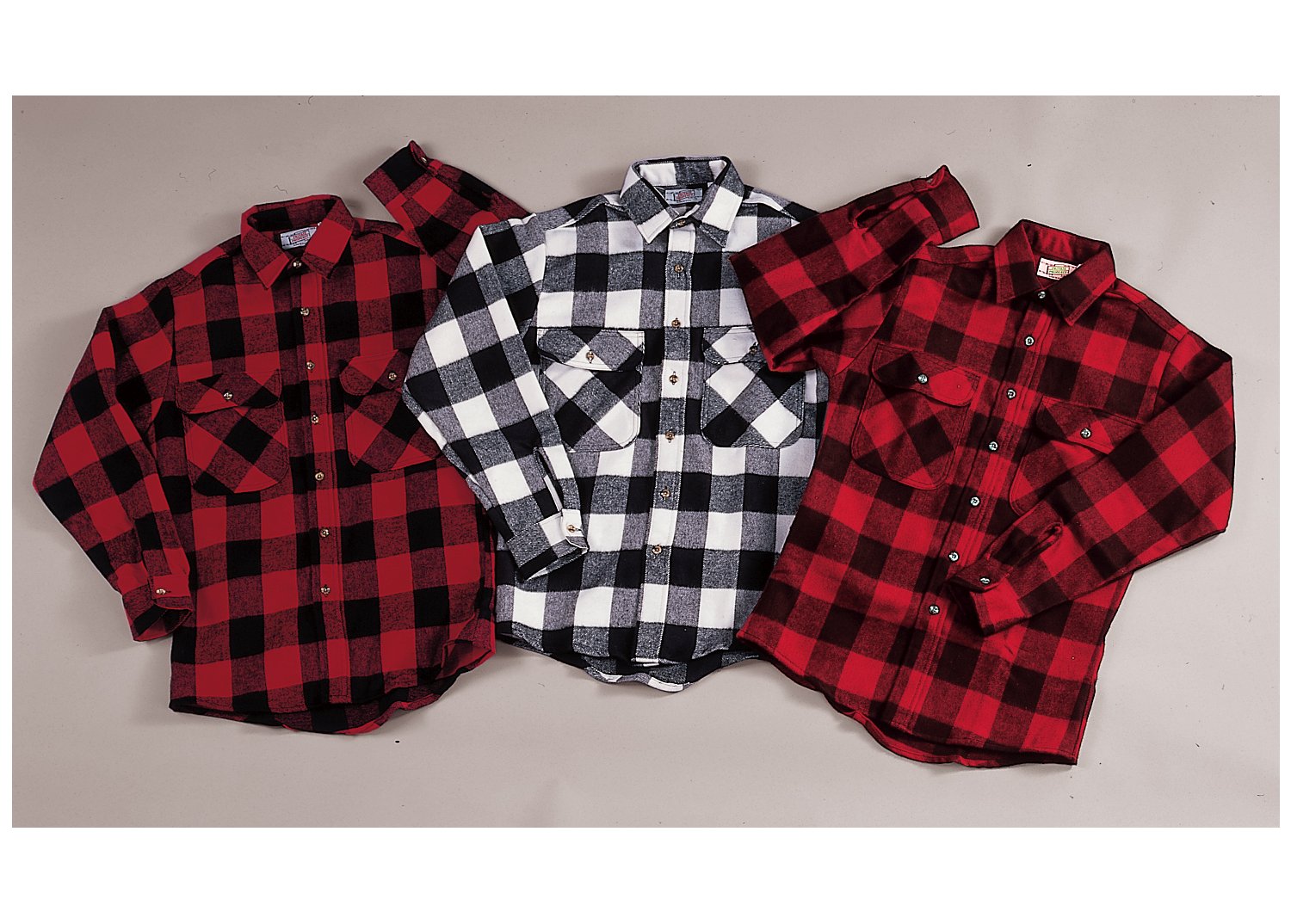 Rothco Extra Heavyweight Buffalo Plaid Flannel Shirt LARSON TACTICAL SUPPLY