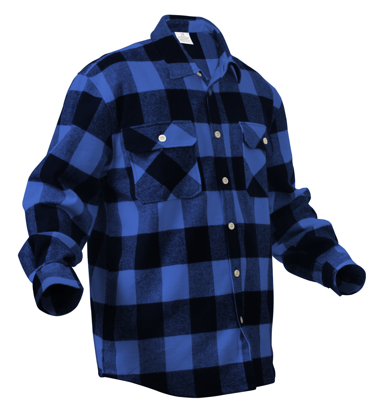 Rothco Extra Heavyweight Buffalo Plaid Flannel Shirt LARSON TACTICAL SUPPLY