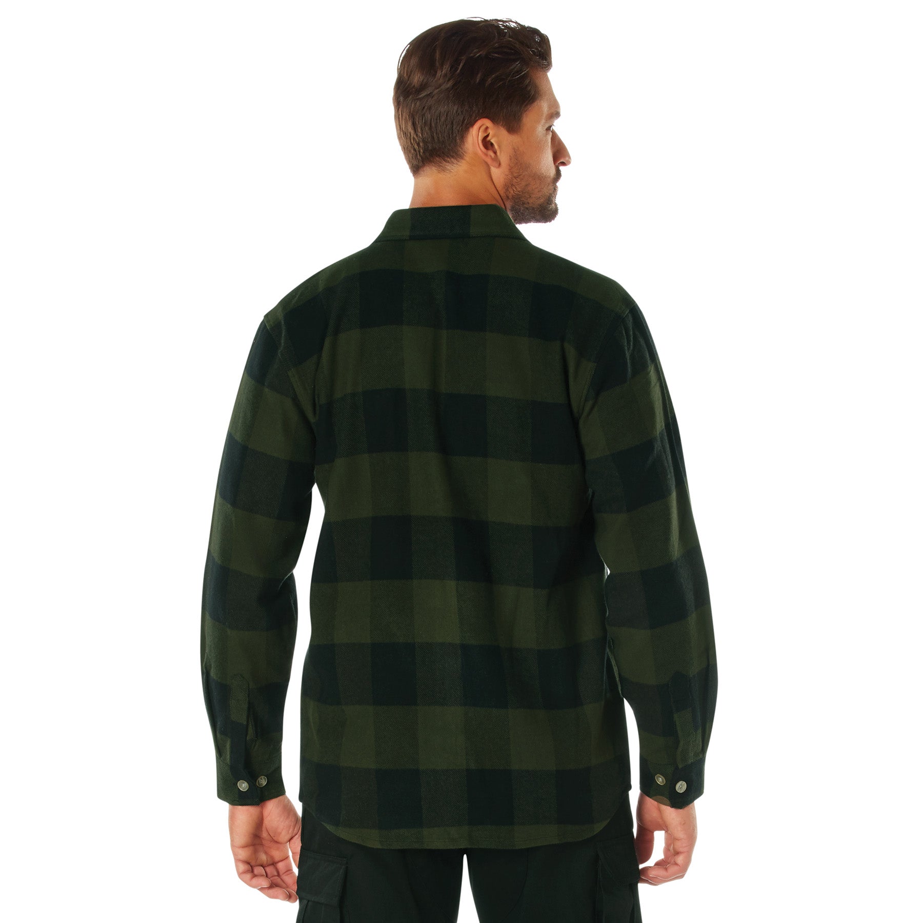Rothco Extra Heavyweight Buffalo Plaid Flannel Shirt LARSON TACTICAL SUPPLY