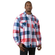 Rothco Extra Heavyweight Buffalo Plaid Flannel Shirt LARSON TACTICAL SUPPLY