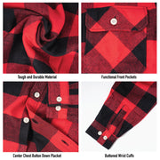 Rothco Extra Heavyweight Buffalo Plaid Flannel Shirt LARSON TACTICAL SUPPLY