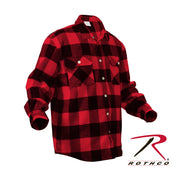 Rothco Extra Heavyweight Buffalo Plaid Flannel Shirt LARSON TACTICAL SUPPLY