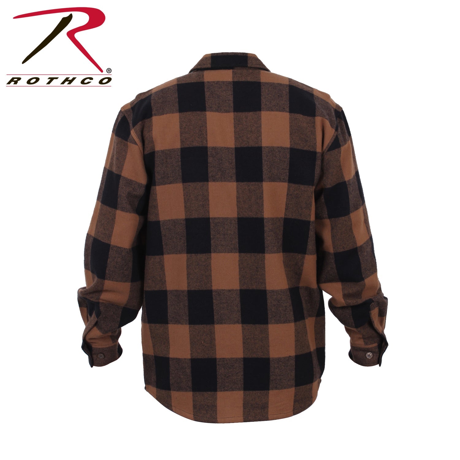Rothco Extra Heavyweight Buffalo Plaid Flannel Shirt LARSON TACTICAL SUPPLY