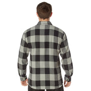 Rothco Extra Heavyweight Buffalo Plaid Flannel Shirt LARSON TACTICAL SUPPLY