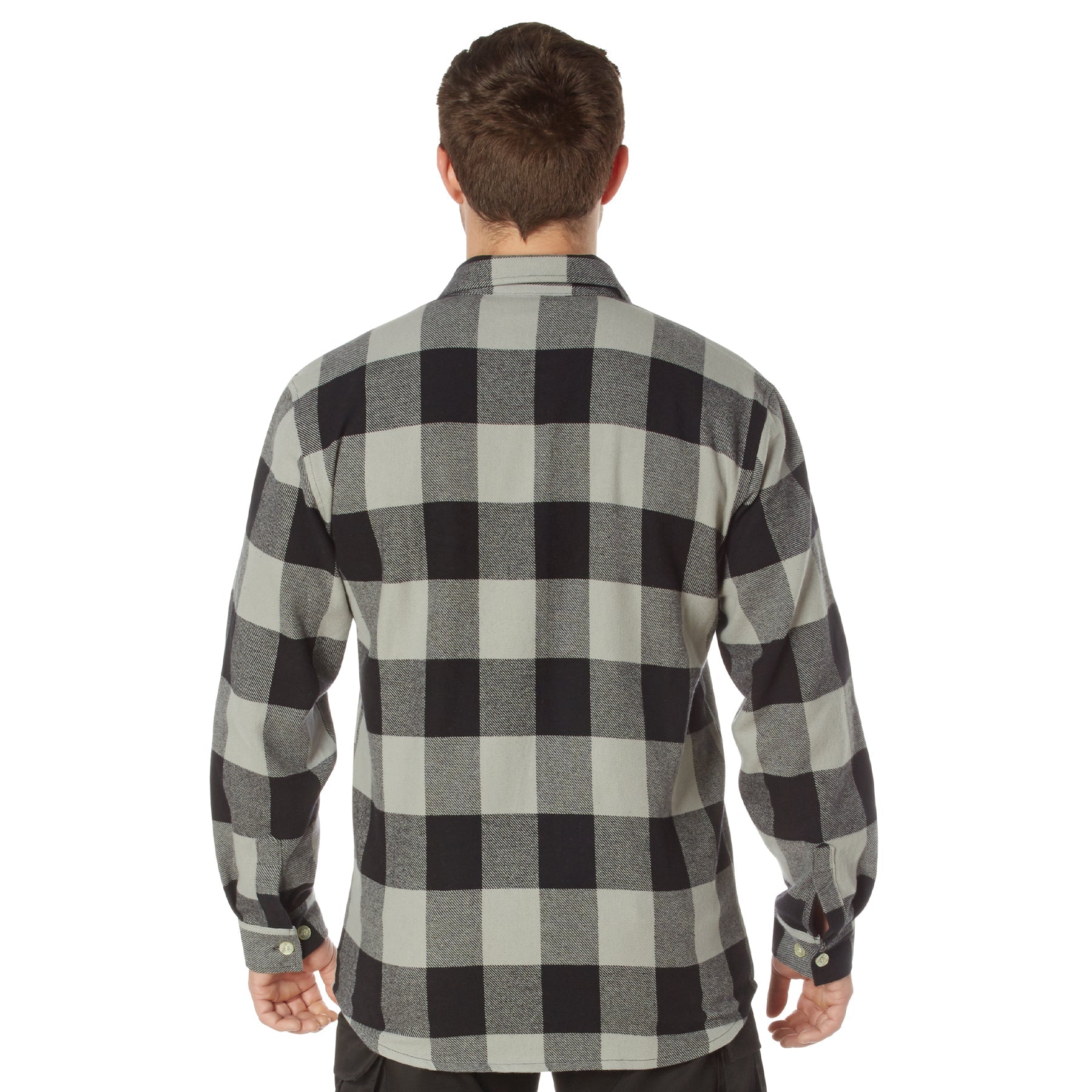 Rothco Extra Heavyweight Buffalo Plaid Flannel Shirt LARSON TACTICAL SUPPLY